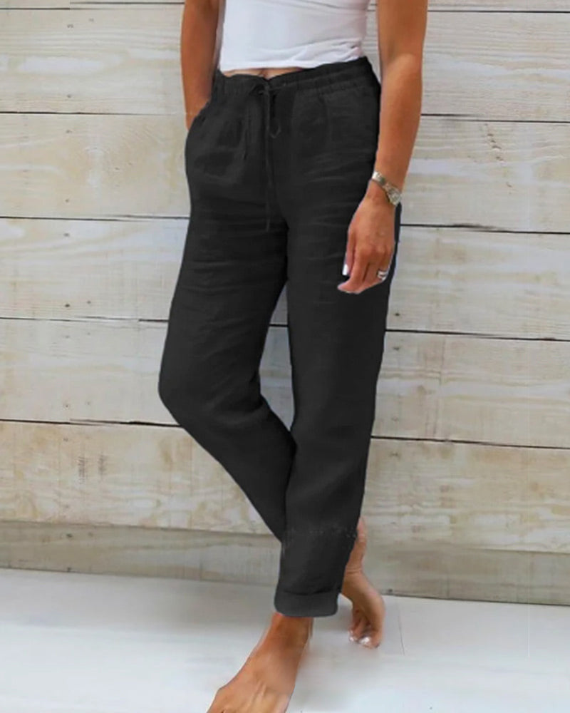 Georgia | Linen Trousers