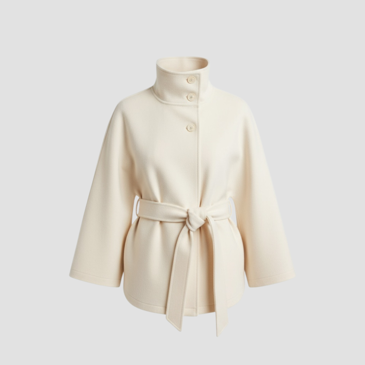 Charlotte | Cape Coat for Women in Wool Blend