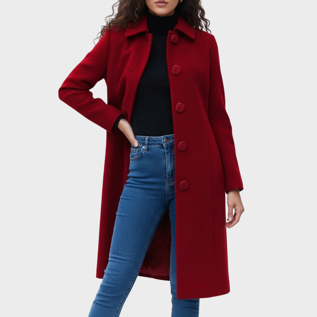 Josephine | Single Breasted Winter Trench Coat