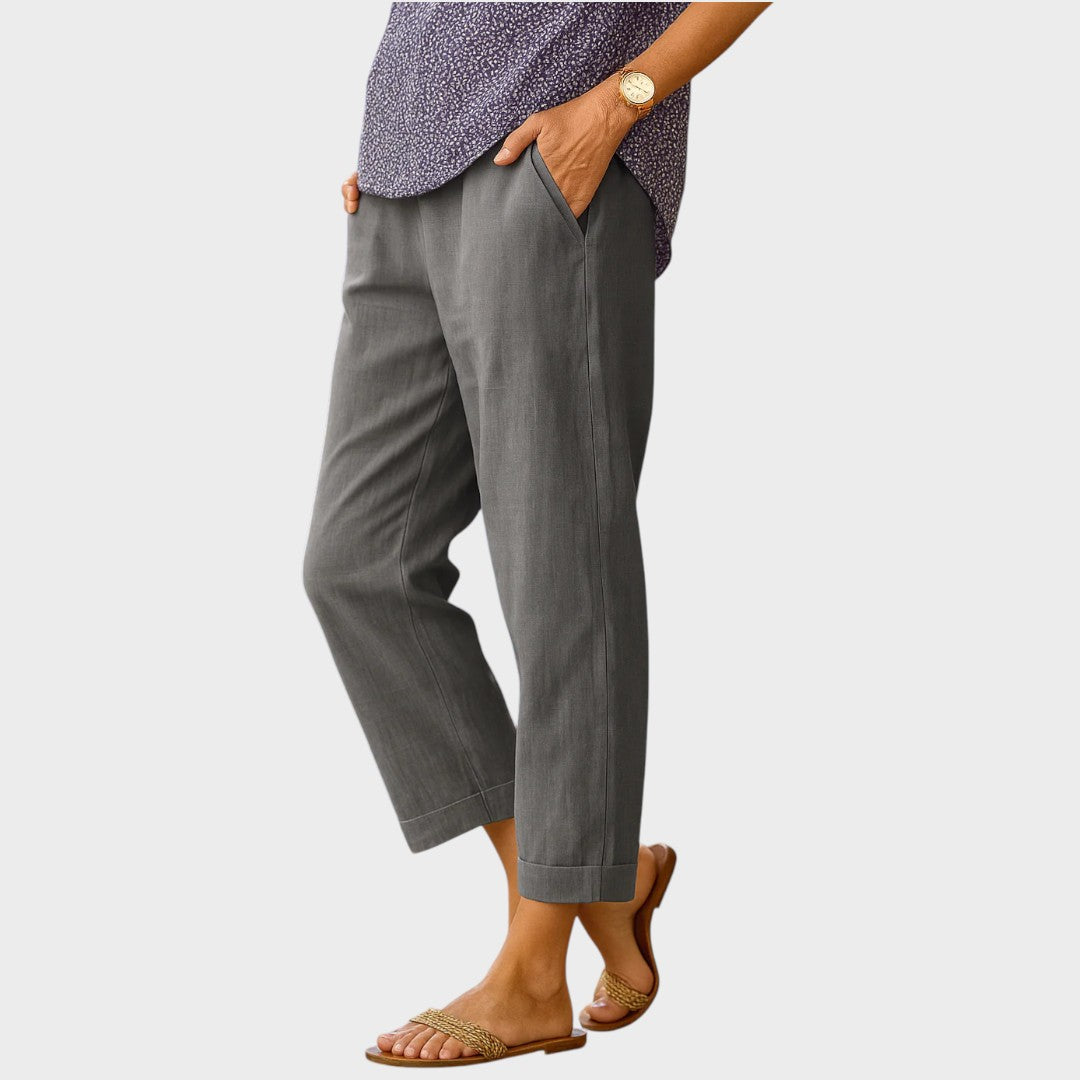 Nina | Elegant Lightweight Trousers