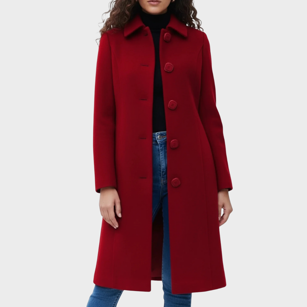 Josephine | Single Breasted Winter Trench Coat