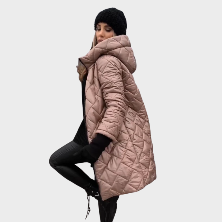 Bella | Quilted Puffer Coat for Warmth this Winter