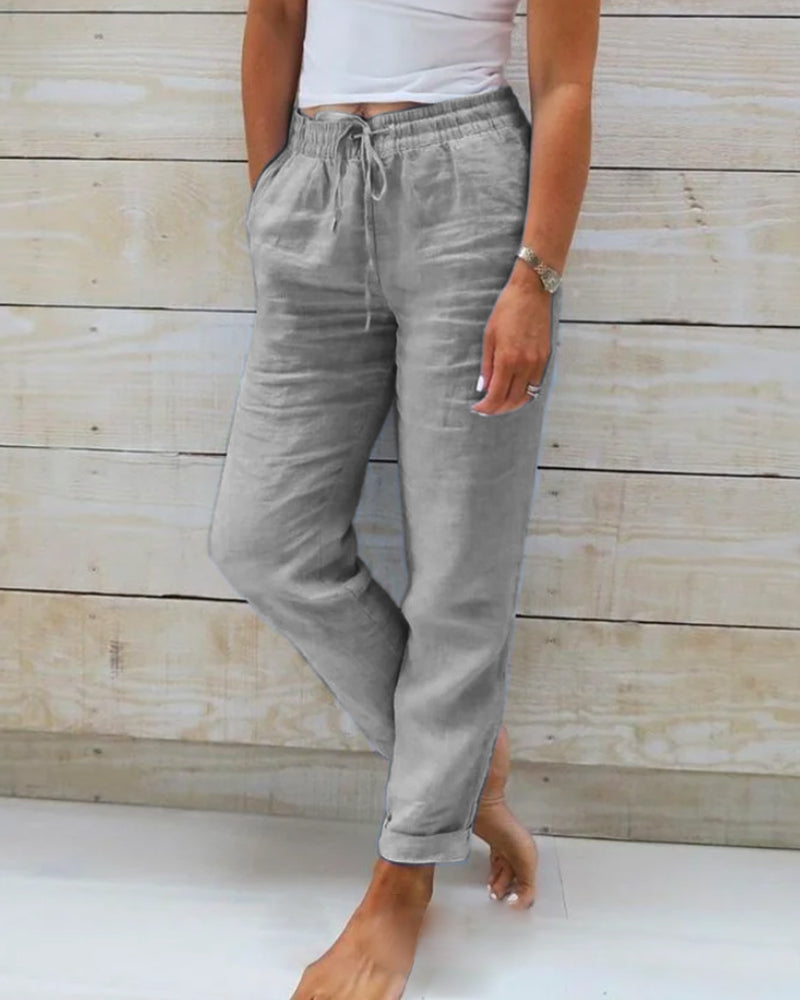 Georgia | Linen Trousers