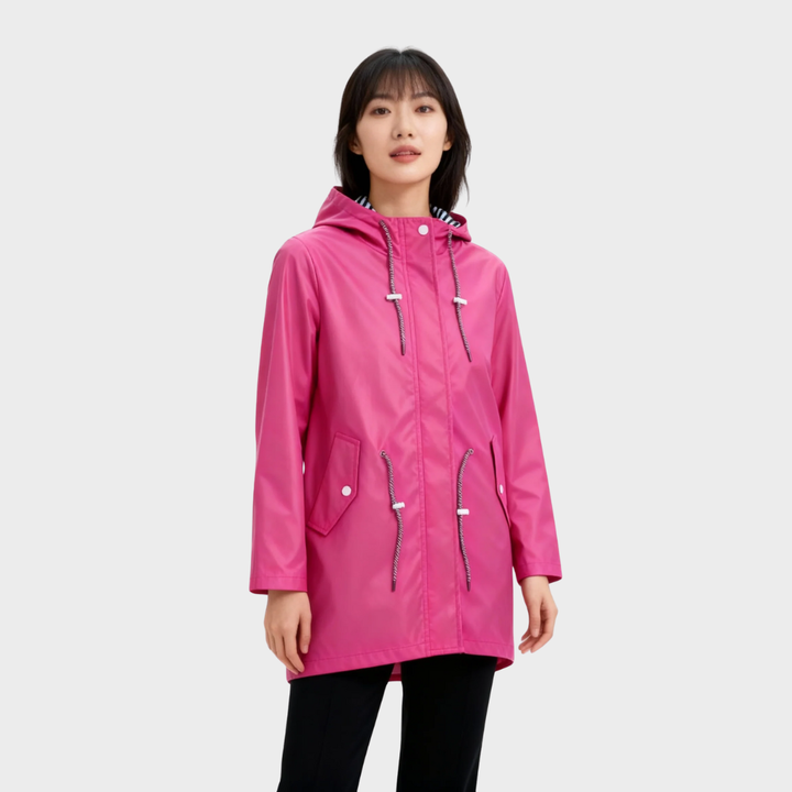 Ivy | Weatherproof coat with hood
