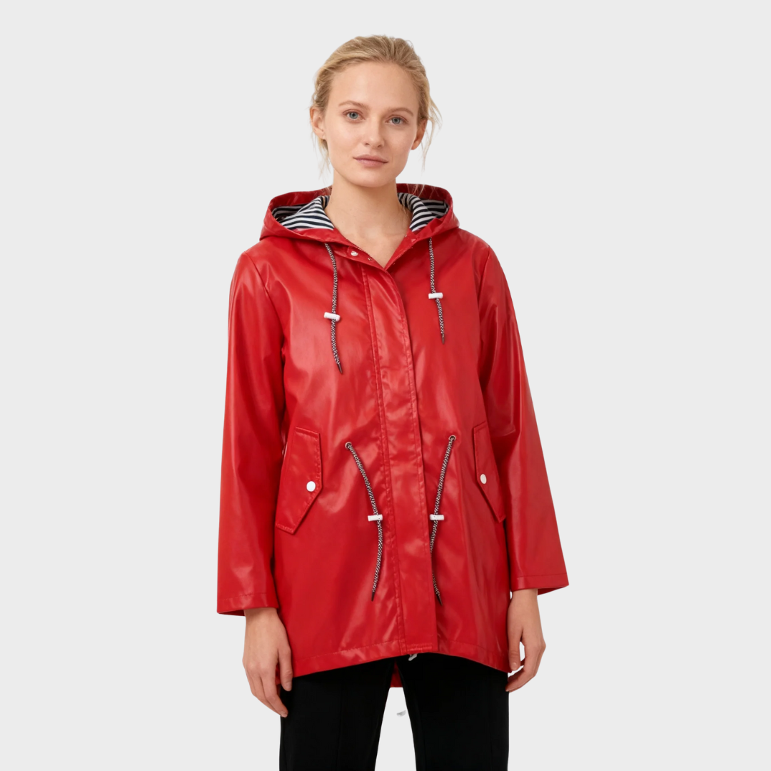 Ivy | Weatherproof coat with hood
