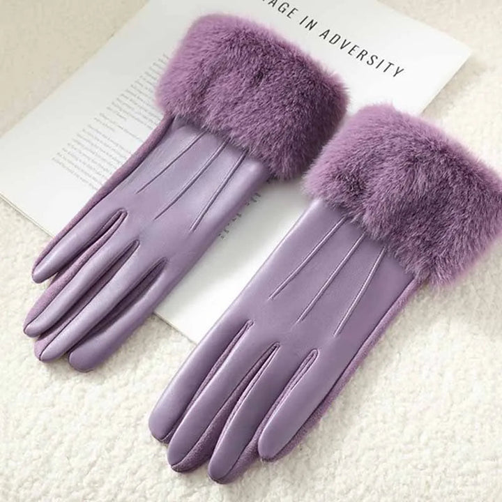 St. Claire | Faux Fur Trimmed Gloves