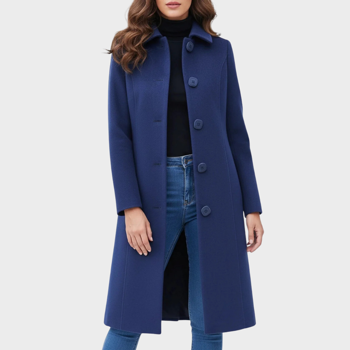 Josephine | Single Breasted Winter Trench Coat