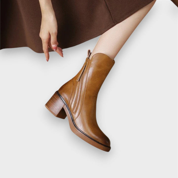 Klara | Leather Ankle Boots