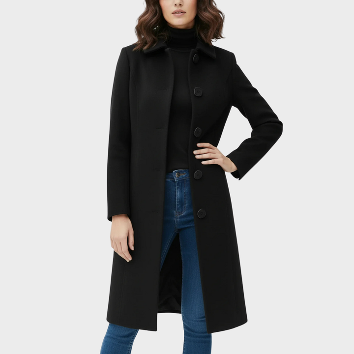 Josephine | Single Breasted Winter Trench Coat