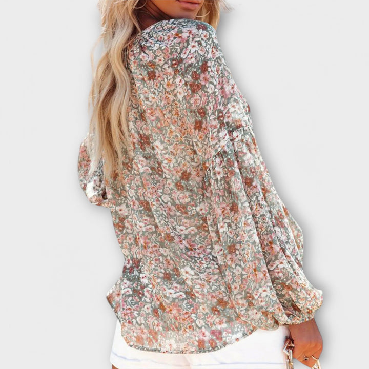 Remi - Long-Sleeved Women's Blouse