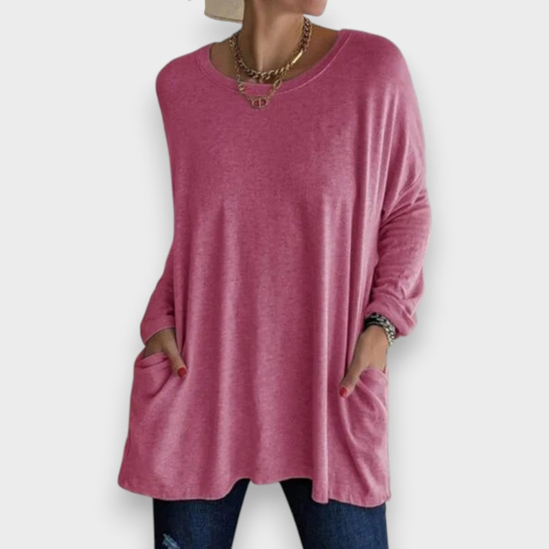 Aelira | Casual Long Sleeve Top