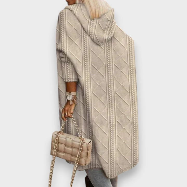 Johani | Long Cardigan with Hood
