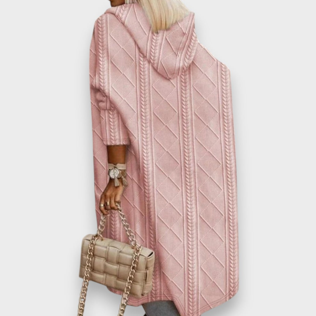 Johani | Long Cardigan with Hood