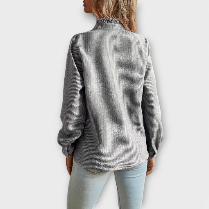 Lily - Elegant Long Sleeve Blouse