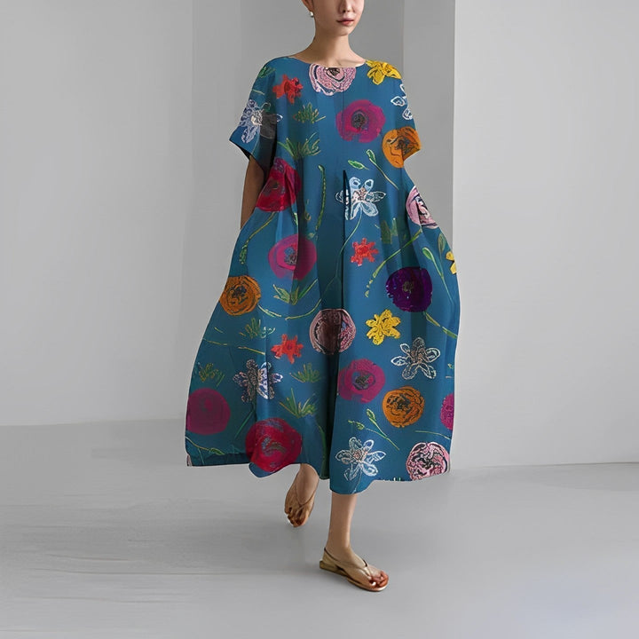 Rosa | Comfortable floral dress