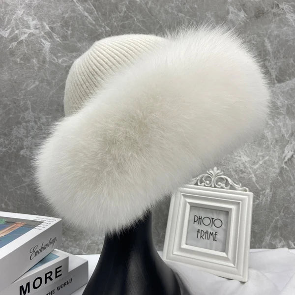 Celeste | Luxurious Fox Fur Hat