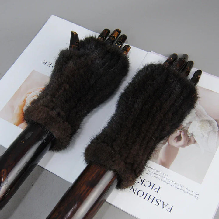 Liorana | Luxe Mink Gloves