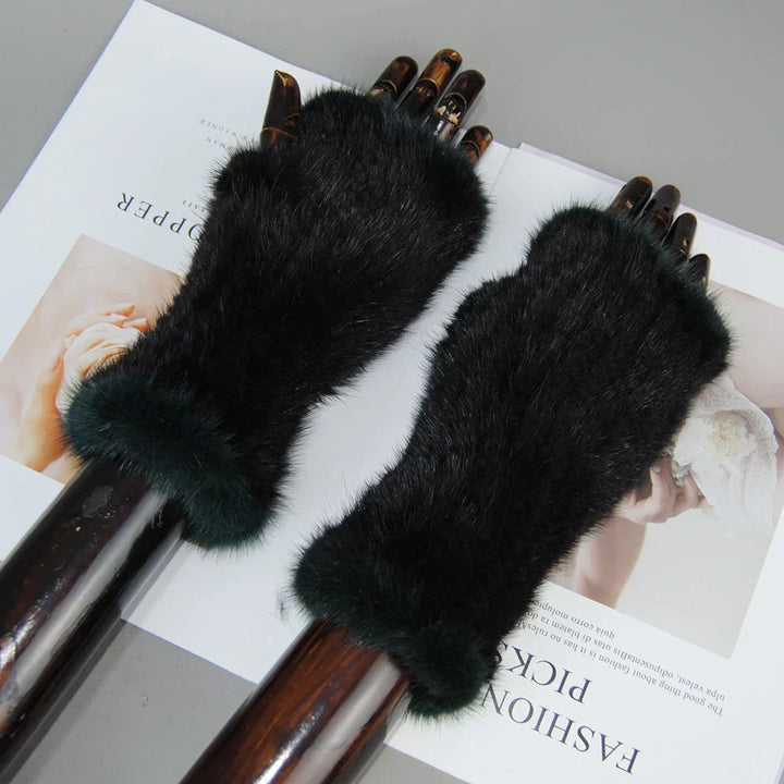 Liorana | Luxe Mink Gloves