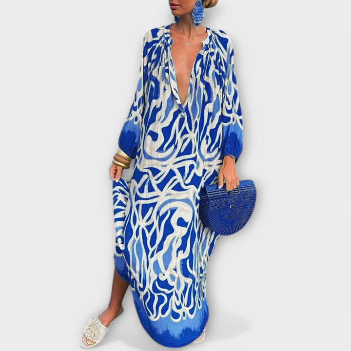 Alice - Bohemian Long Sleeve Maxi Dress