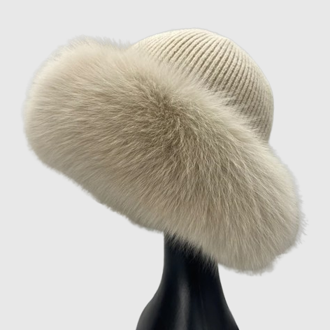 Celeste | Luxurious Fox Fur Hat