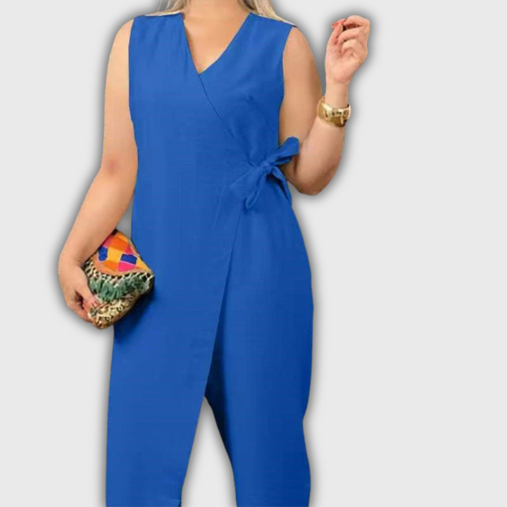 Inès - Elegant Jumpsuit with V-Neck