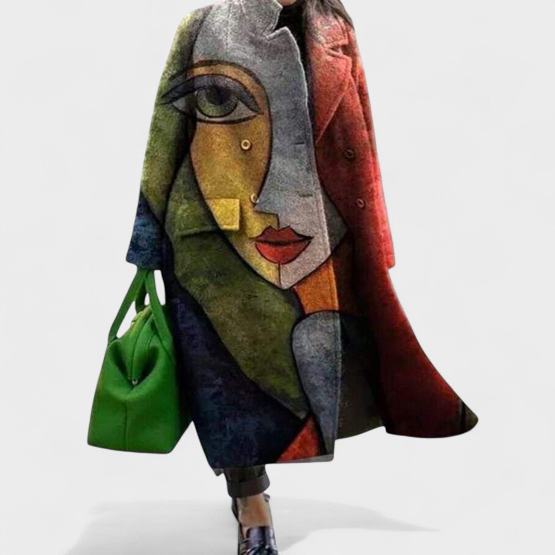 Flavia | Elegant Longline Coat