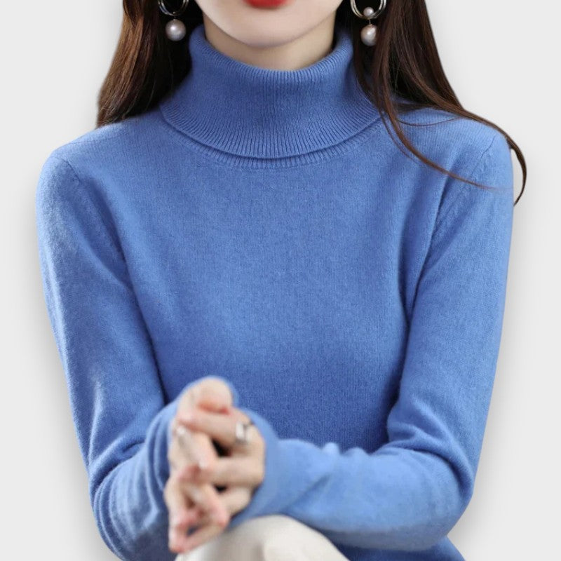 Zoey | Cashmere Roll Neck Jumper