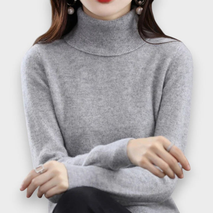 Zoey | Cashmere Roll Neck Jumper