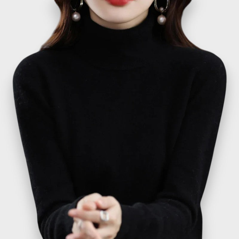 Zoey | Cashmere Roll Neck Jumper