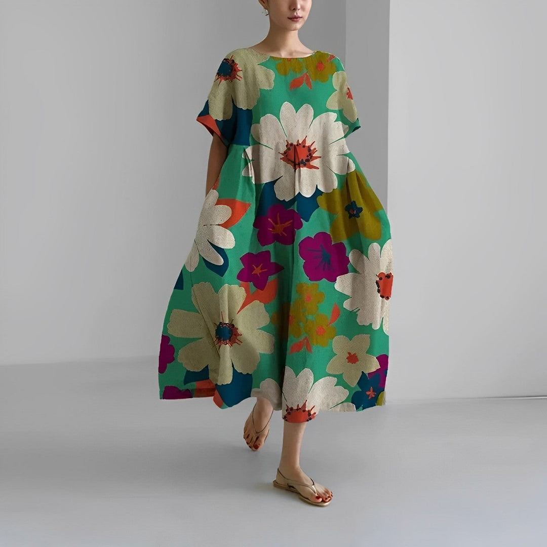 Rosa | Comfortable floral dress