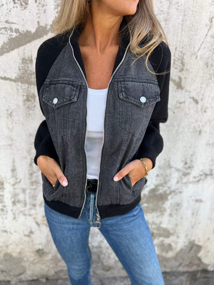 Lilla | Modern Jacket with Denim